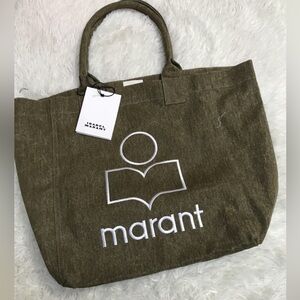Isabel Marant Yenky Logo Tote Bag
